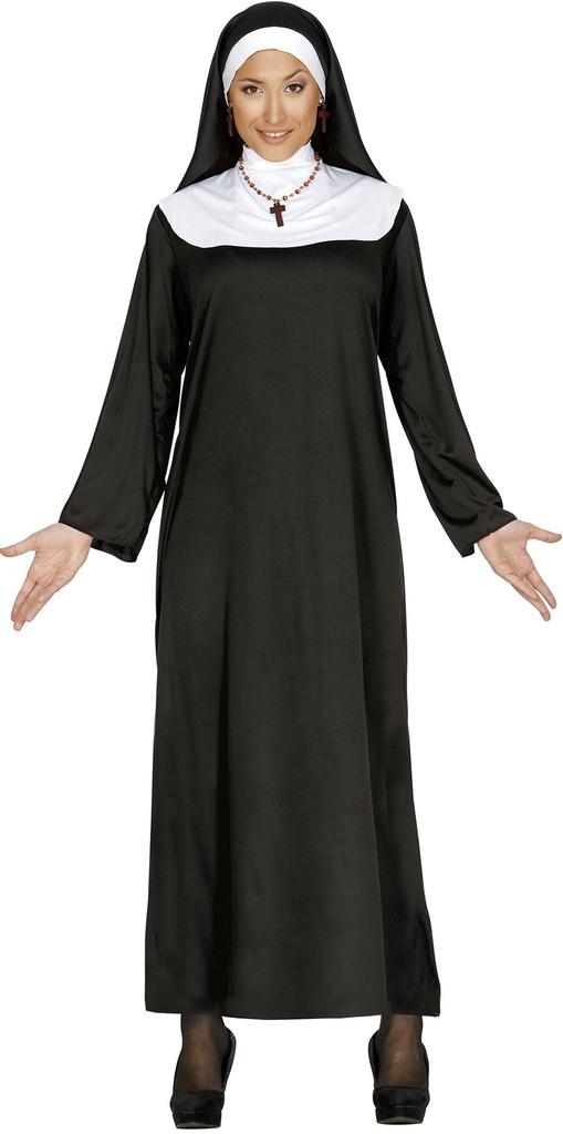 DISFRAZ MONJA ADULTA TALLA L BL REF 80031