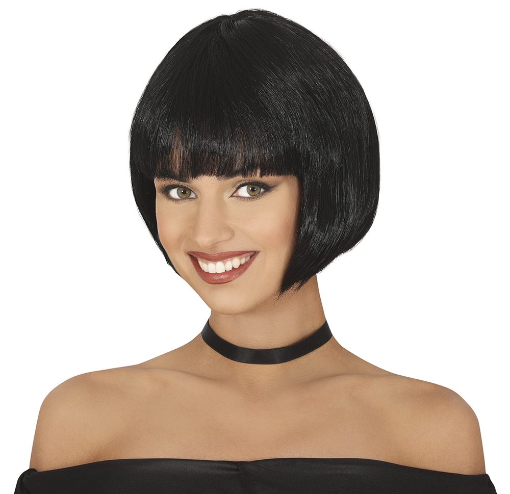PELUCA MEDIA MELENA NEGRA 100 GRS BL REF 4449