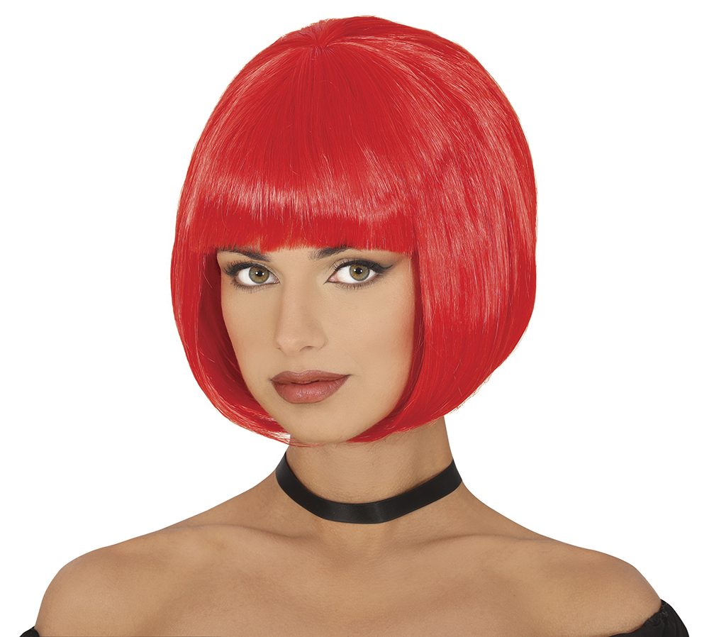 PELUCA MEDIA MELENA ROJA 100GR BL REF.4450