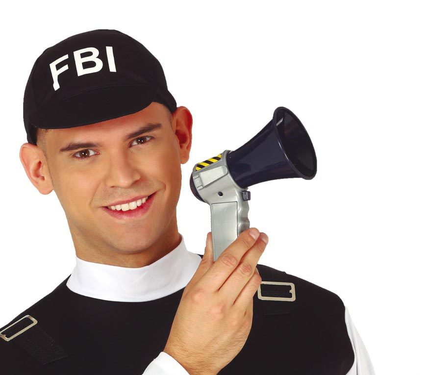 BOCINA POLICIA CON SONIDO BL REF 17803