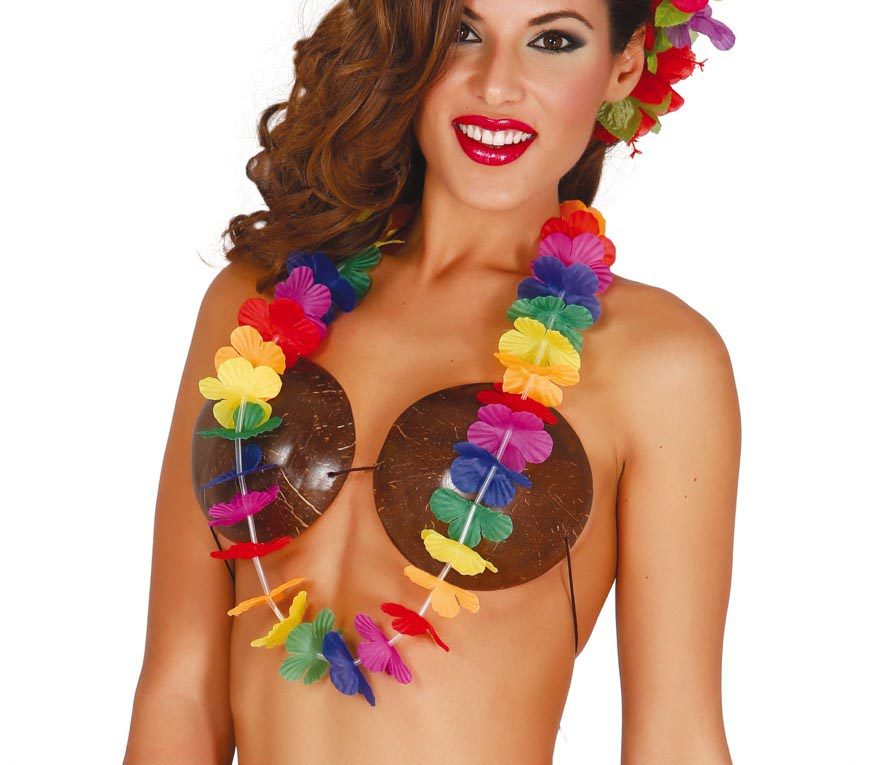COLLAR HAWAIANO MULTICOLOR BL REF 18409