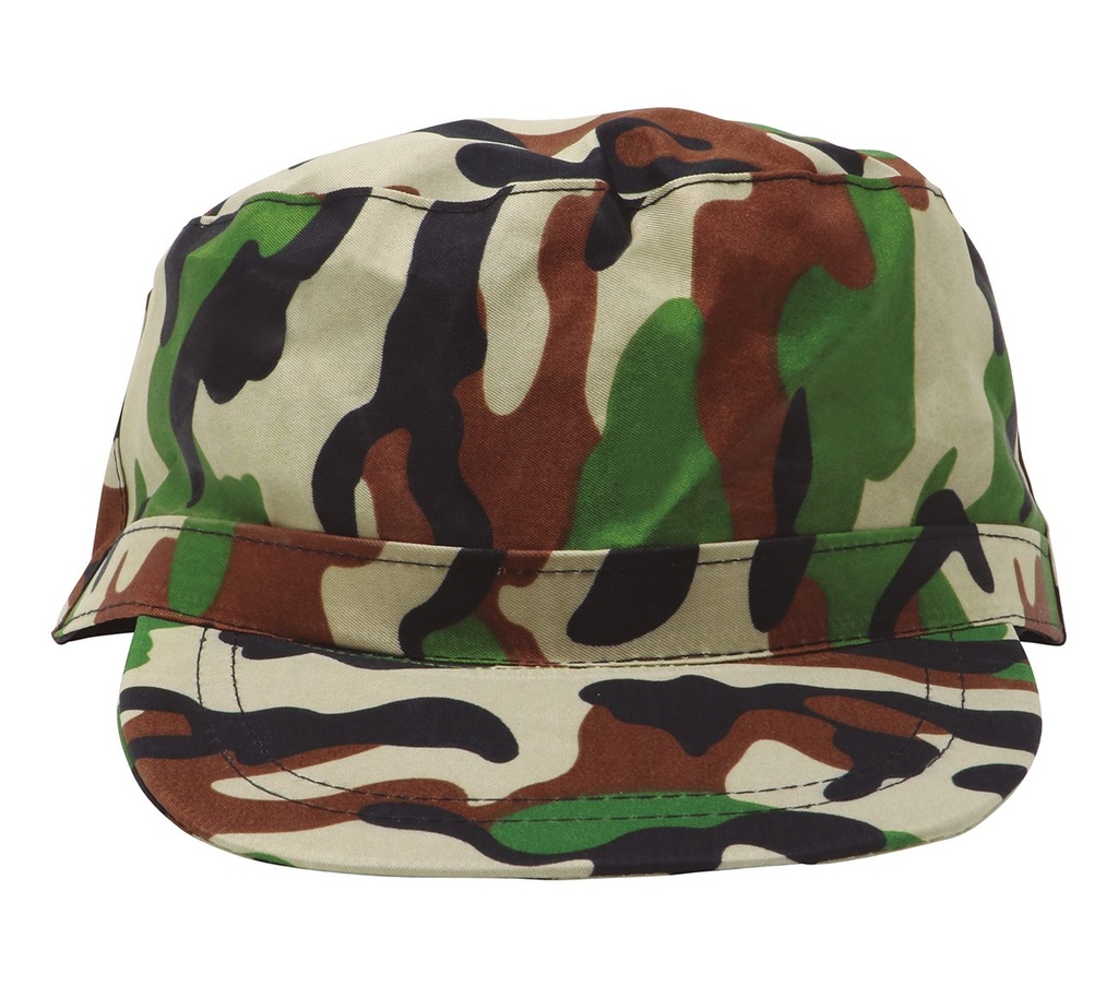 GORRA MILITAR TELA BL REF 13135