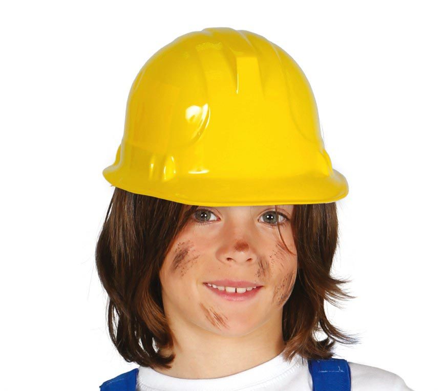 CASCO OBRERO INFANTIL AMARILLO REF 13893