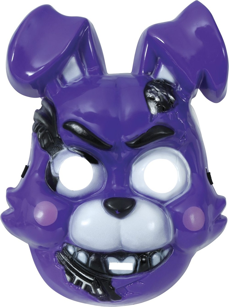 MASCARA CONEJO ASESINO PVC BL REF 20068