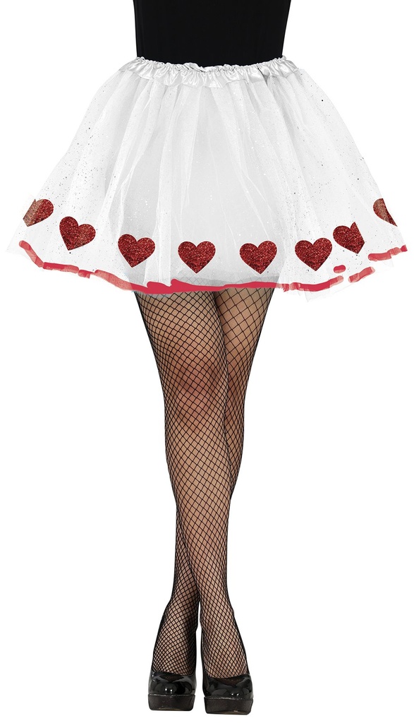 TUTU CORAZONES ADULTA 40 CM BL REF 27328