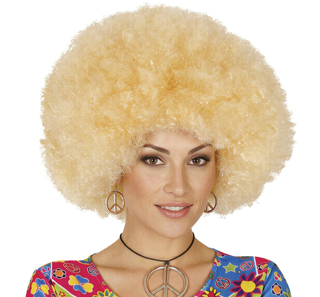 PELUCA AFRO RUBIA EXTRA BL REF 4007