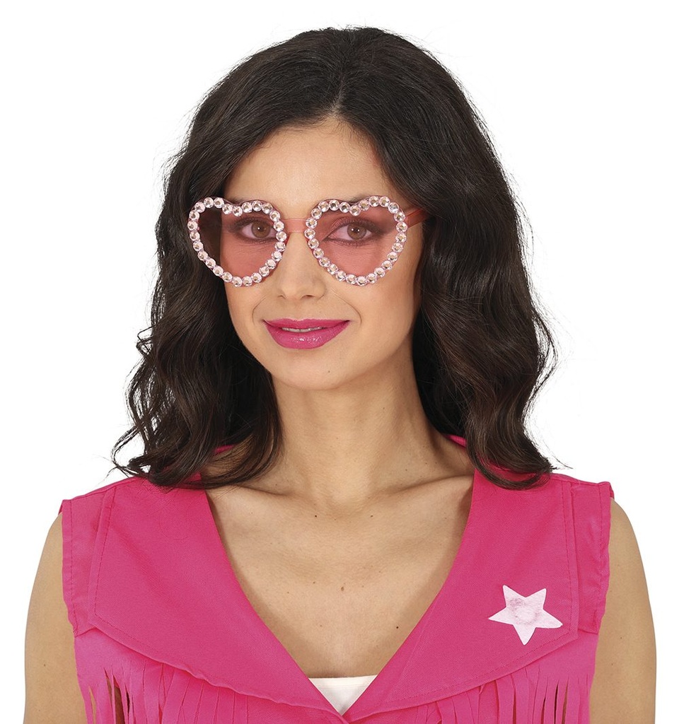GAFAS CORAZONES CON BRILLANTES BL REF 18238