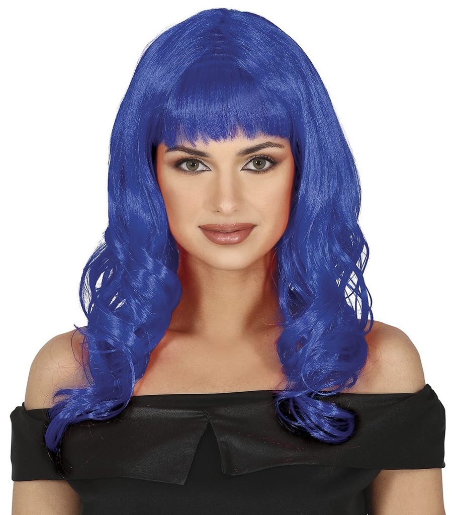 PELUCA MELENA AZUL BL REF 48055