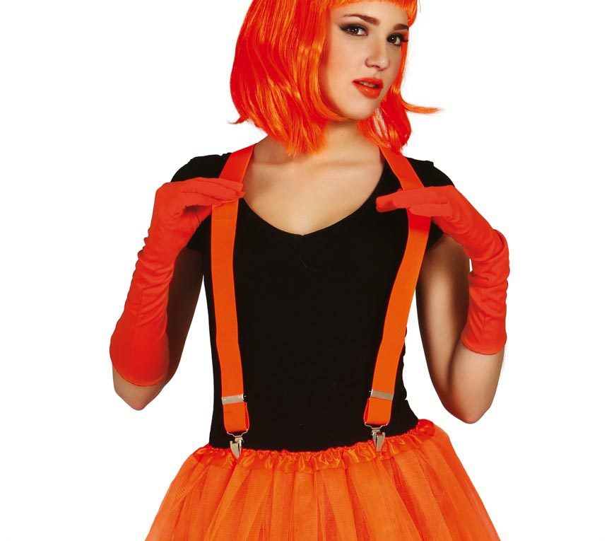 TIRANTES NARANJA NEON BL REF 18495