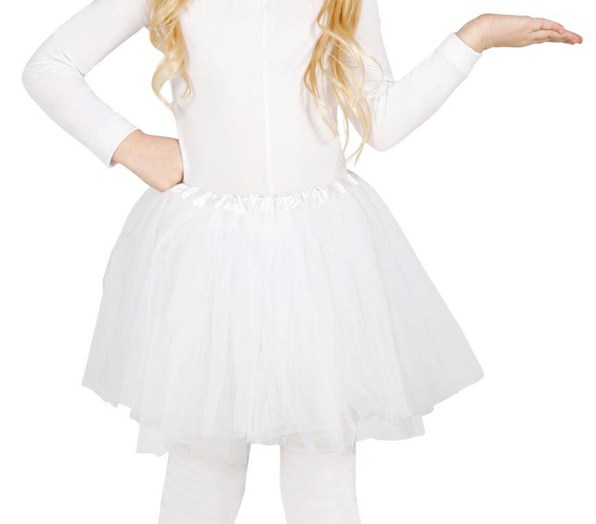 TUTU INFANTIL BLANCO 30 CM BL REF 18262