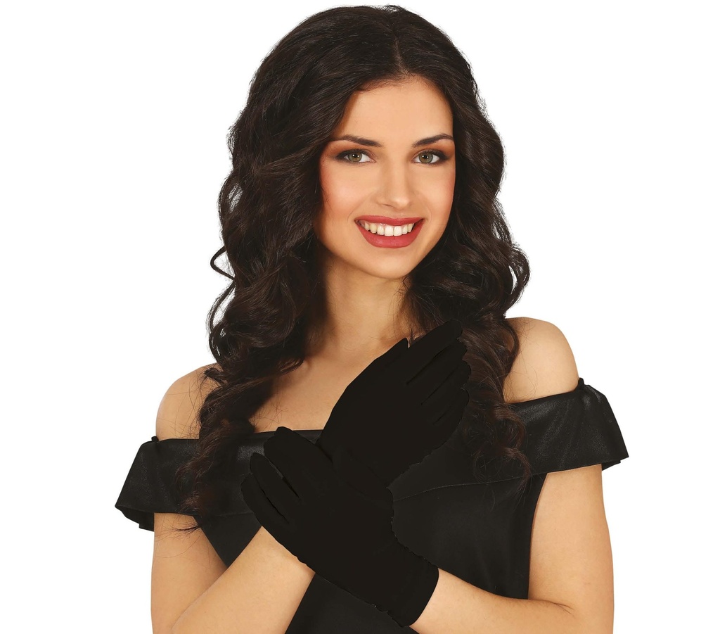 GUANTE NEGRO 23 CMS BL REF 16494