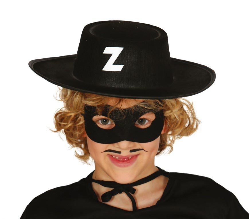 SOMBRERO FIELTRO ZORRO INFANTIL REF. 13560