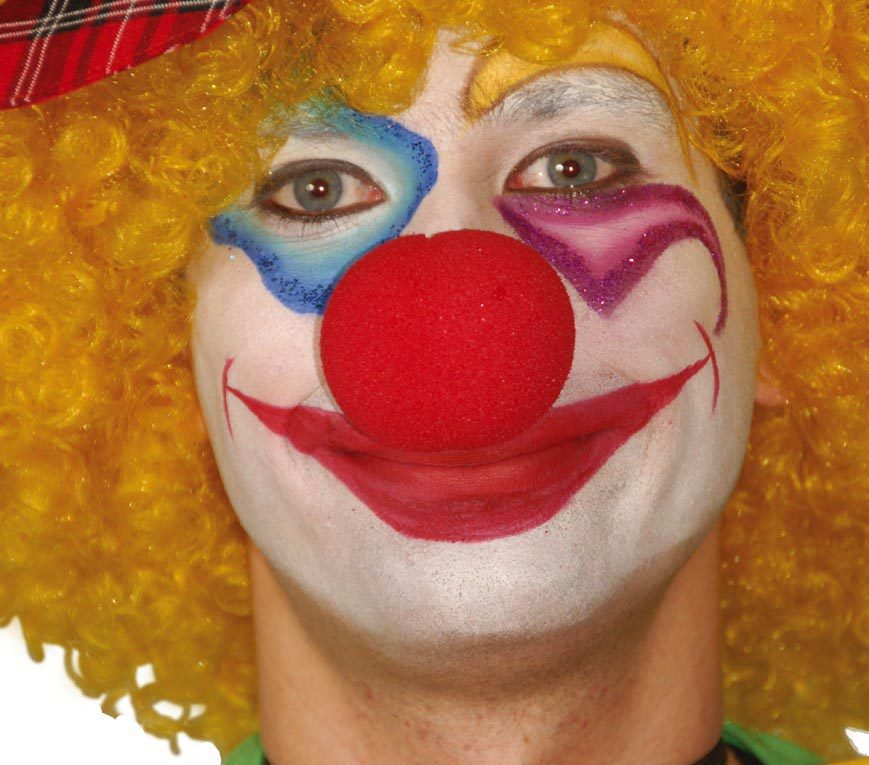 NARIZ ROJA ESPUMA PAYASO 5 CMS BL REF 3983