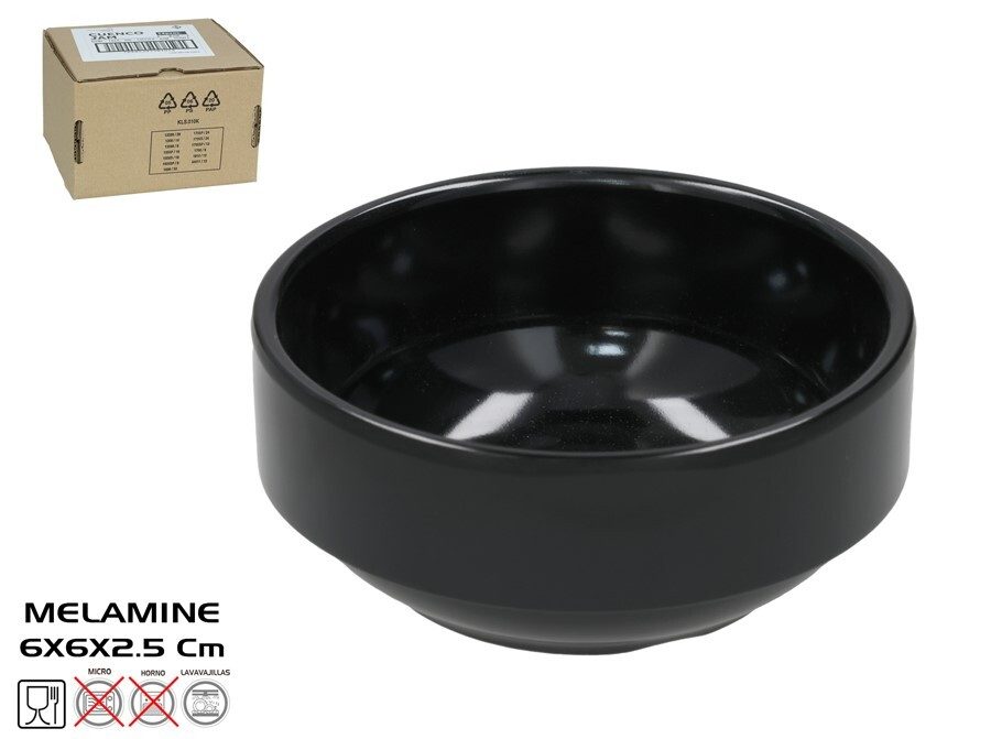 [146351] CUENCO JAM NEGRO 6 CM
