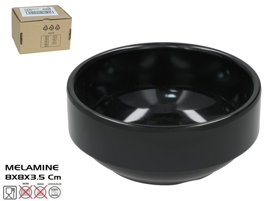 [146353] CUENCO JAM NEGRO 8 CM