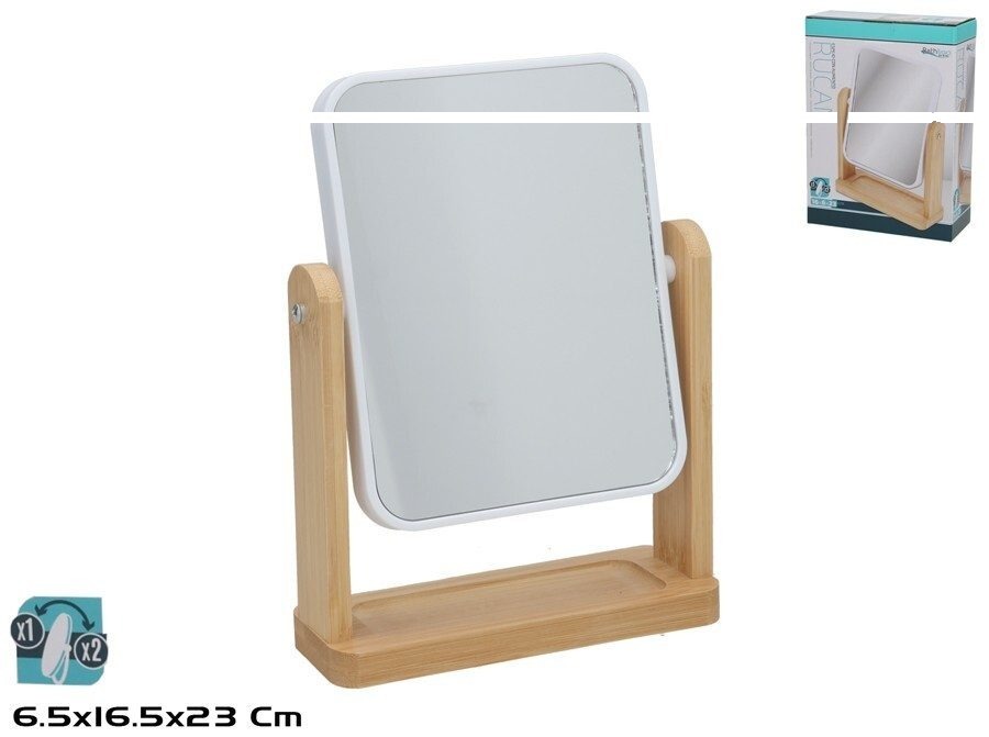 [146381] ESPEJO AUMENTO BLANCO RUCAN 16 X 6 X 23 CM