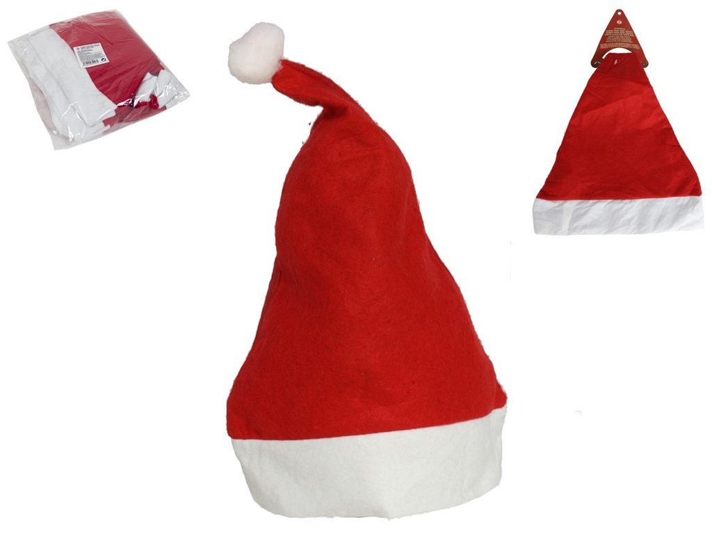 [106316] GORRO PAPA NOEL ADULTO FIELTRO