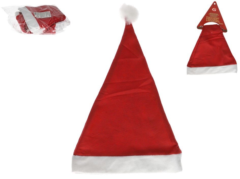[107448] GORRO PAPA NOEL NIÑO 25 X 36 CM