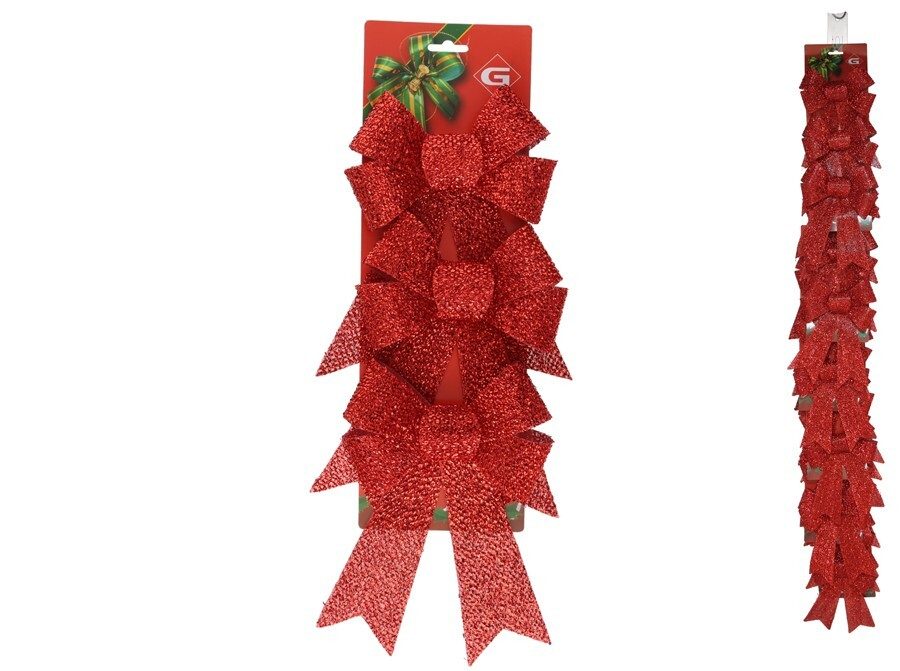 [138368] LAZOS ROJOS 23 CM 3 UDS