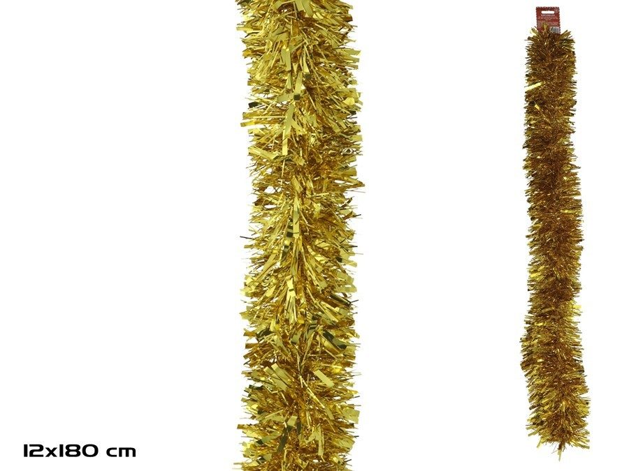 [138389] BOA PUNTA ANCHA ORO 12 CM X 1.80 CM
