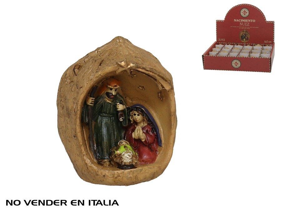 [138404] NACIMIENTO MINI NUEZ 4 X 3 CM