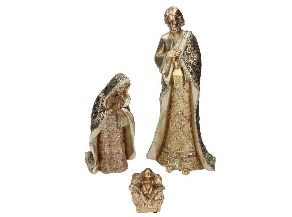 [138488] NACIMIENTO ORO ROSA 3 FIGURAS 44 CM