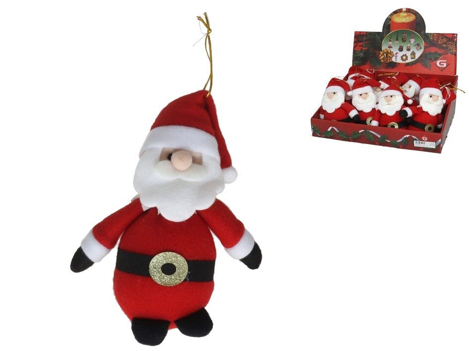 [138747] COLGANTE FIGURA SANTA 15 CM