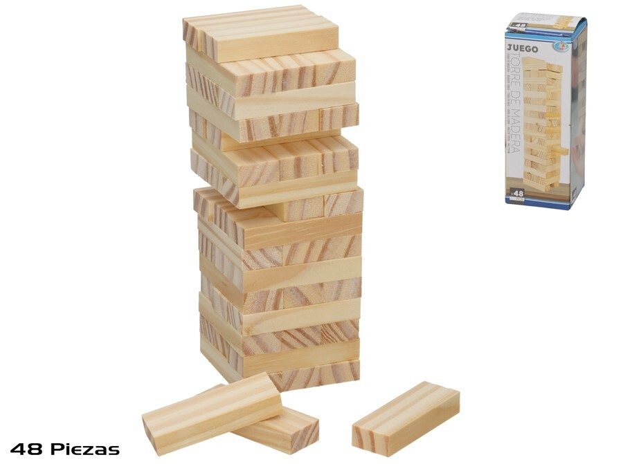 [139348] TORRE DE MADERA 48 PZAS