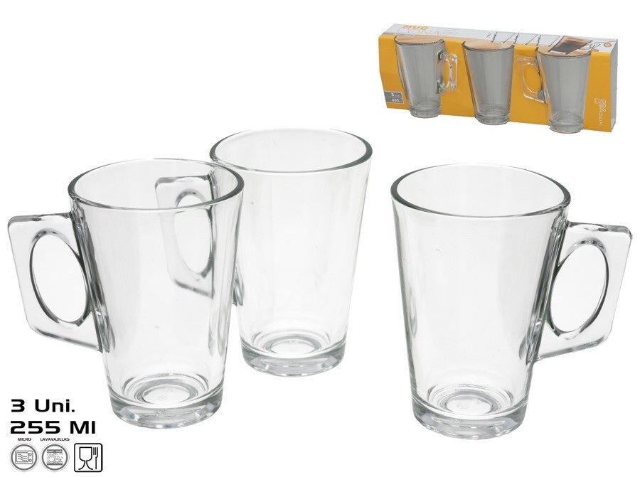 [145394] TAZA MUG CONA 255 ML 3 UDS