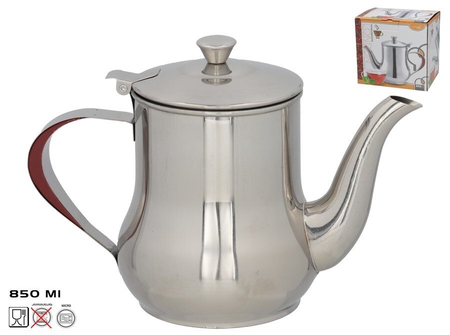 [145396] TETERA SERVICIO LONDON ACERO INOX 850 ML