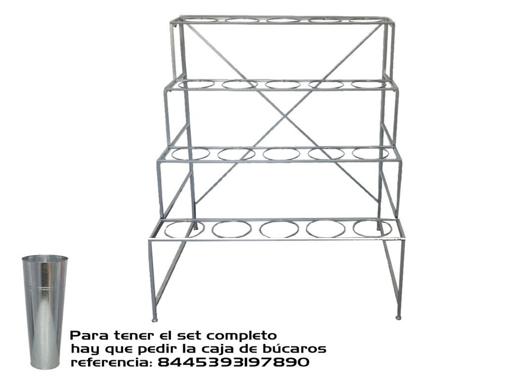 [141166] EXPOSITOR METAL PARA 20 BUCAROS