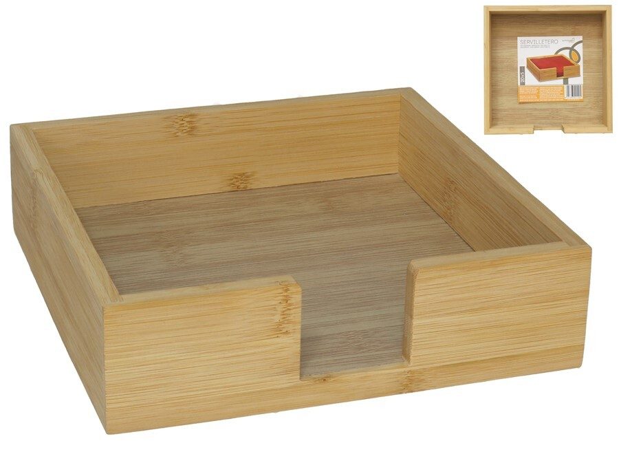 [144691] SERVILLETERO BAMBU 20,5 X 20,5 X 5.5 CM