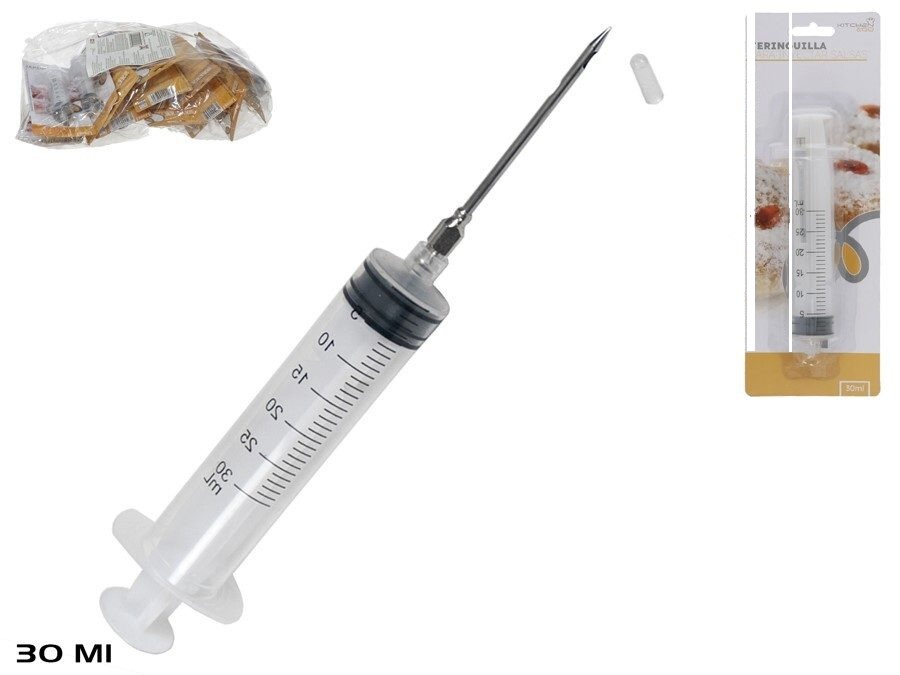 [106389] JERINGUILLA INYECTAR SALSAS PLASTICO 30 ML