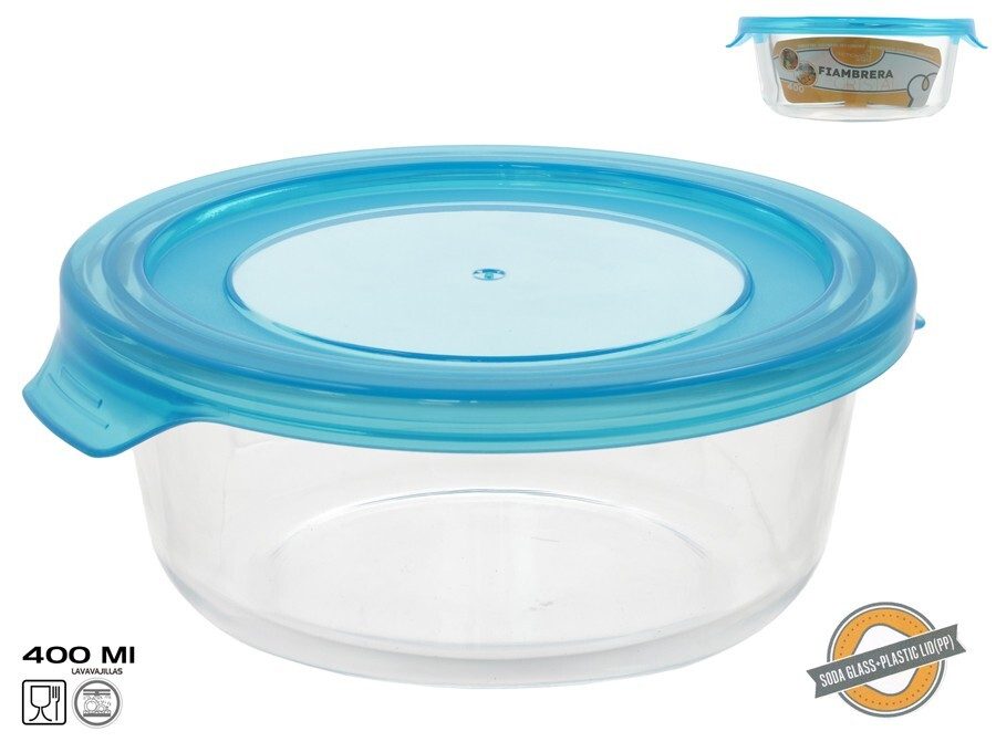 [140456] FIAMBRERA CRISTAL REDONDA 400 ML