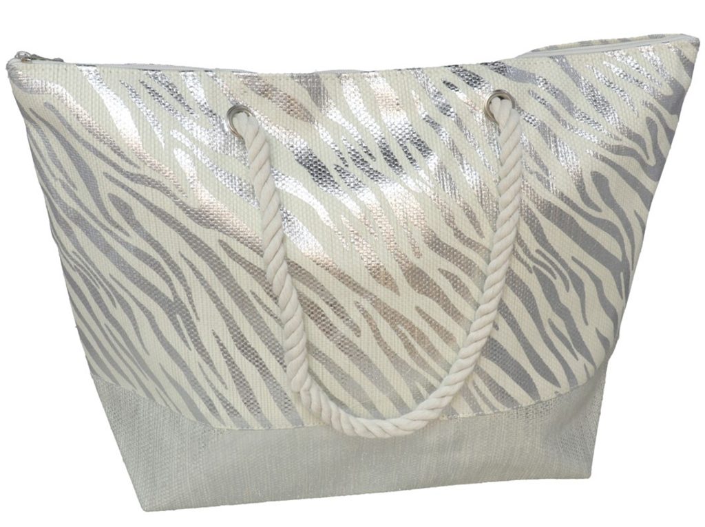 [144186] BOLSO PLAYA ZENIA CON CREMALLERA