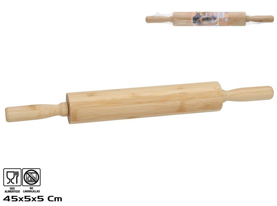 [144227] RODILLO DE AMASAR ERIC BAMBU 45 CM