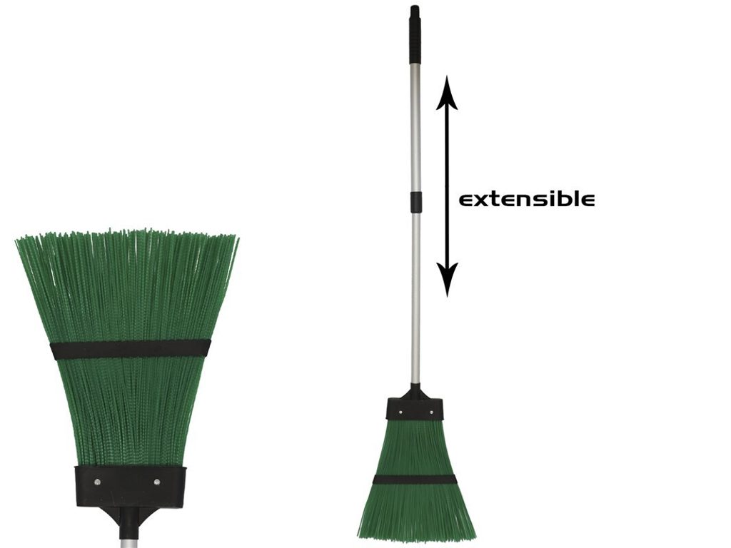 [134432] ESCOBA EXTERIOR MANGO EXTENSIBLE 96-132 CM