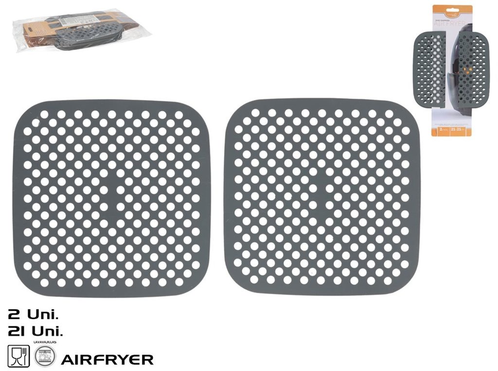 [143978] BASE CUADRADA AIR FRYER 21 X 21 CM