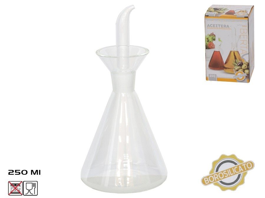 [136217] ACEITERA BERTA BOROSILICATO ANTIGOTEO 250 ML
