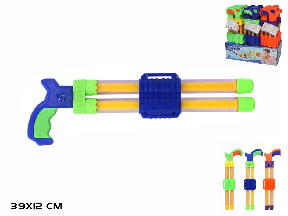 [143488] PISTOLA AGUA SUCCION DOBLE CHORRO 39 CM