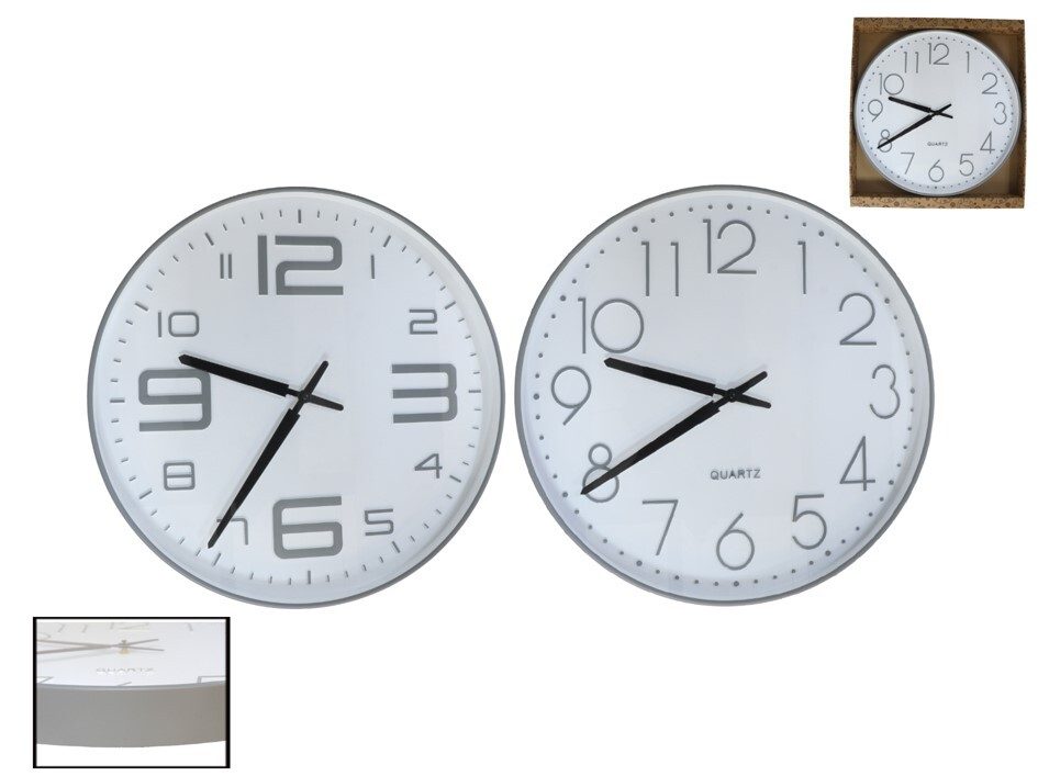 [143489] RELOJ DE PARED OHIO 2 SURTIDOS 50 CM