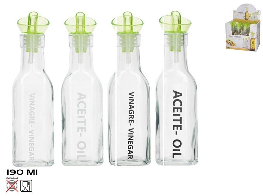[143507] ACEITERA CARMEN TAPON ANTIGOTEO 190 ML