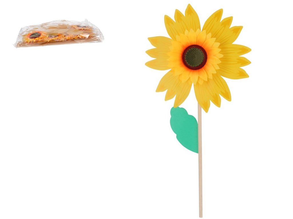 [134497] MOLINO VIENTO JARDIN GIRASOL 49 CM