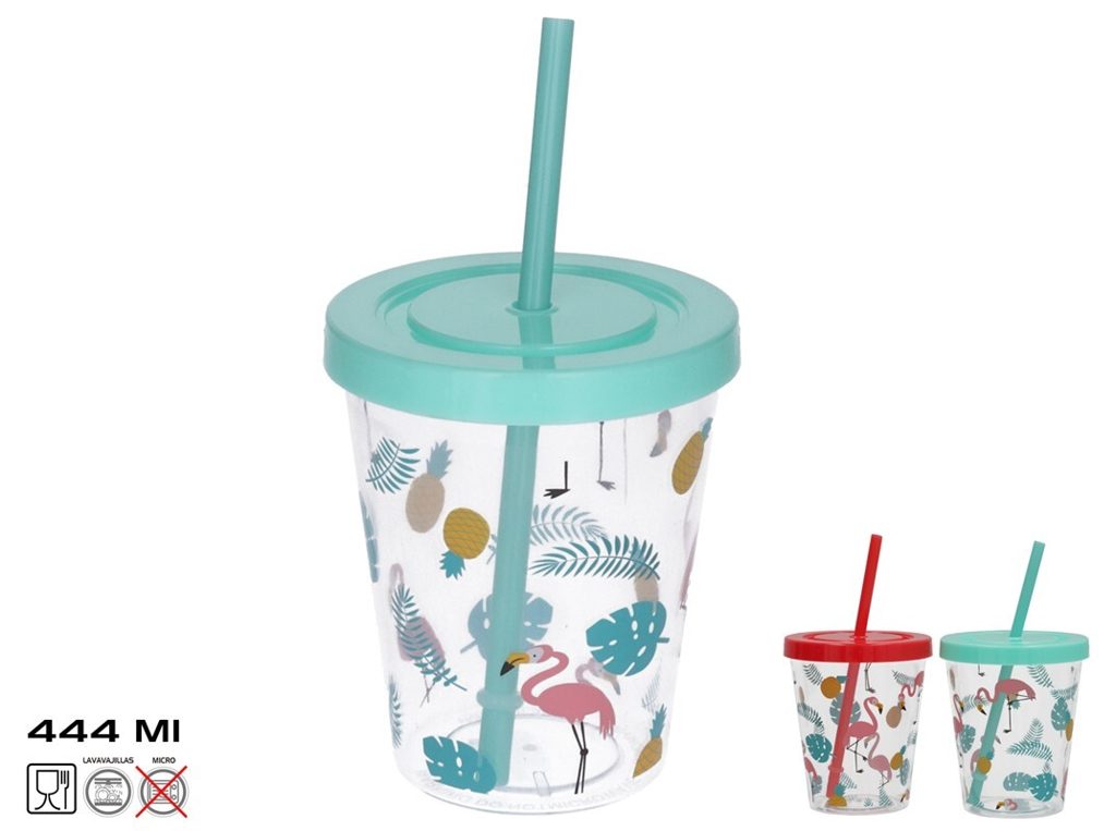 [142202] VASO CAÑITA 2 SURTIDOS 440 ML