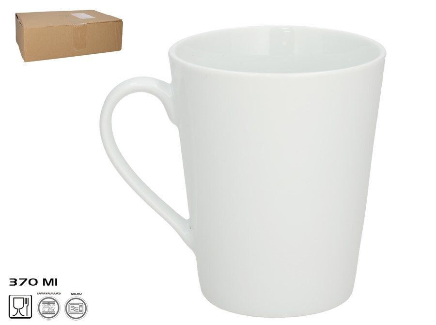 [142984] TAZA PORCELANA ALASKA 370 ML.