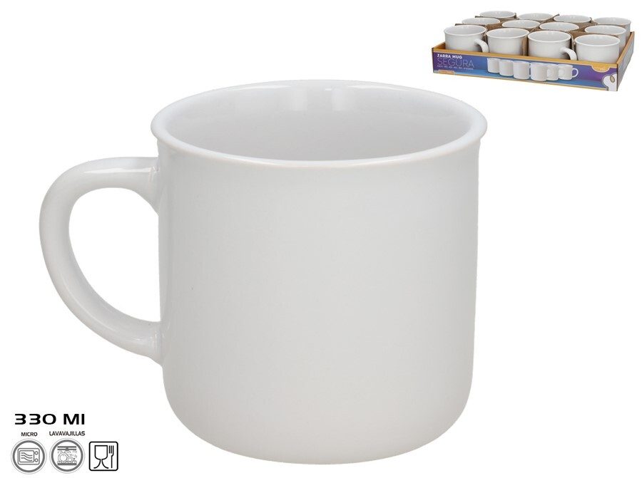 [142986] JARRA MUG SEGURA BLANCO 620 ML