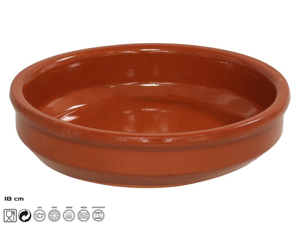 [121886] CAZUELA BARRO 18 CM PREMIUM