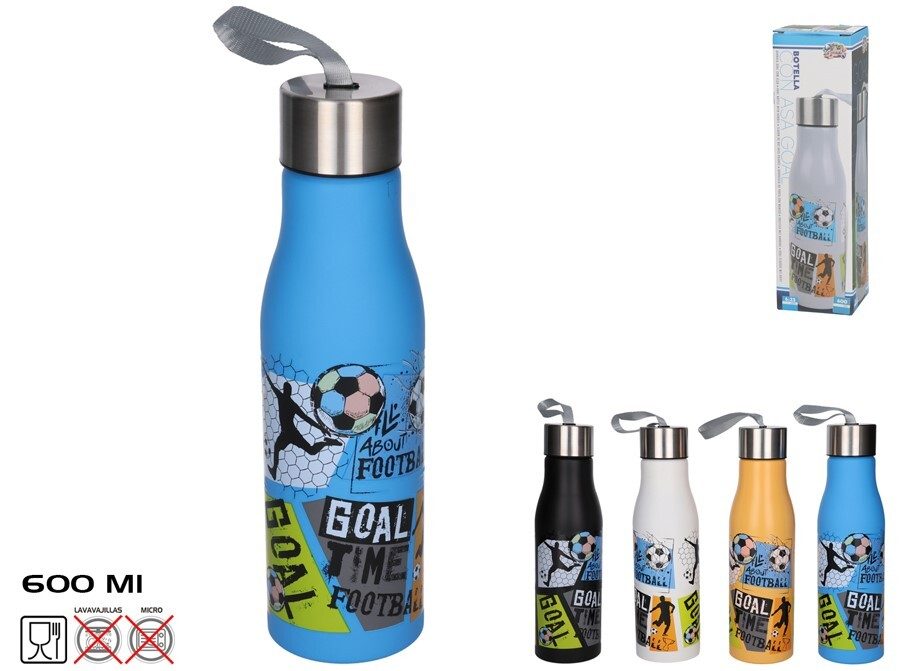 [142233] BOTELLA CON ASA GOAL 23.3 CM