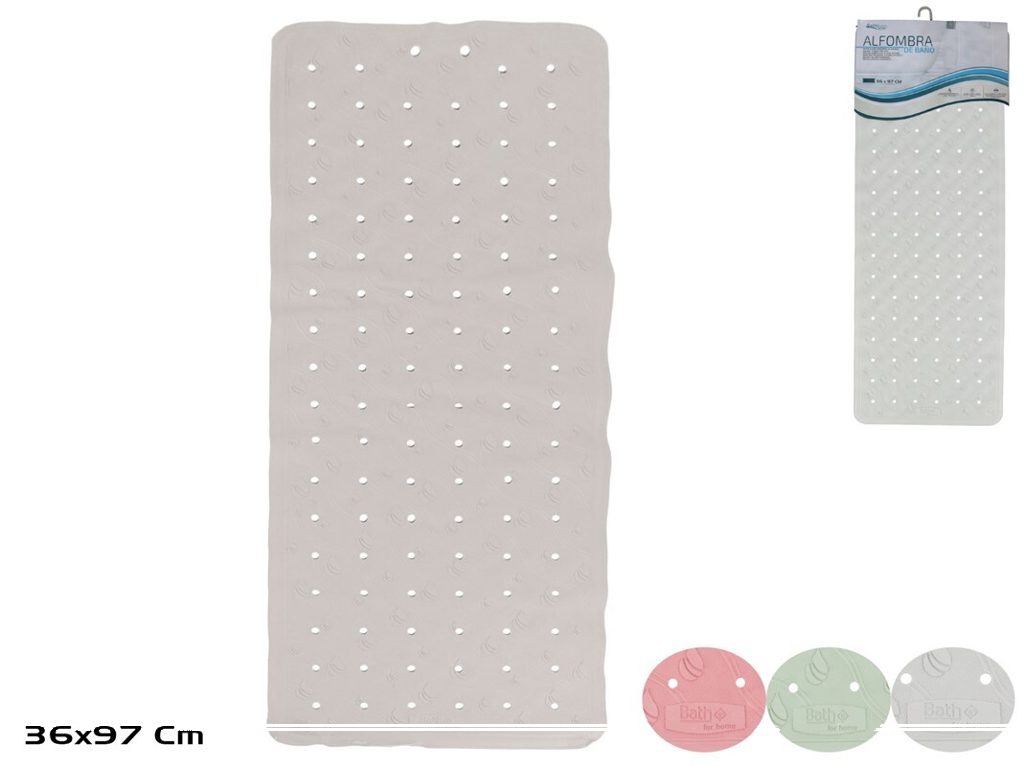 [142445] ALFOMBRA GOMA NATURAL 3 SURTIDOS 36 X 97 CM