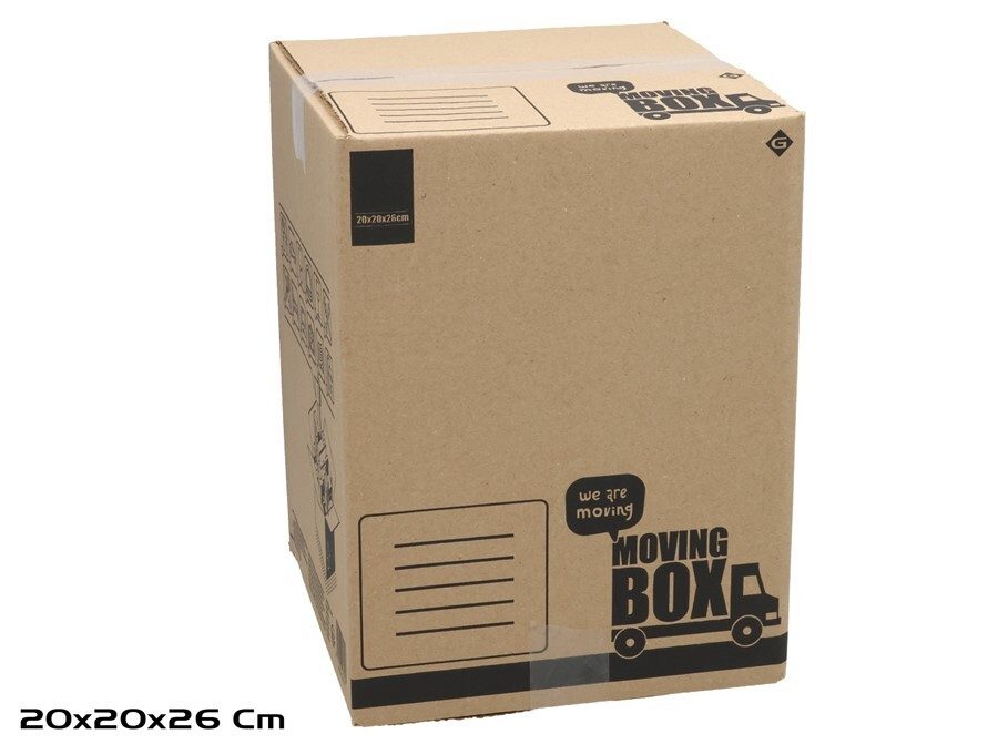 [142513] CAJA MULTIUSOS MUDANZA 20 X 20 X 26 CM